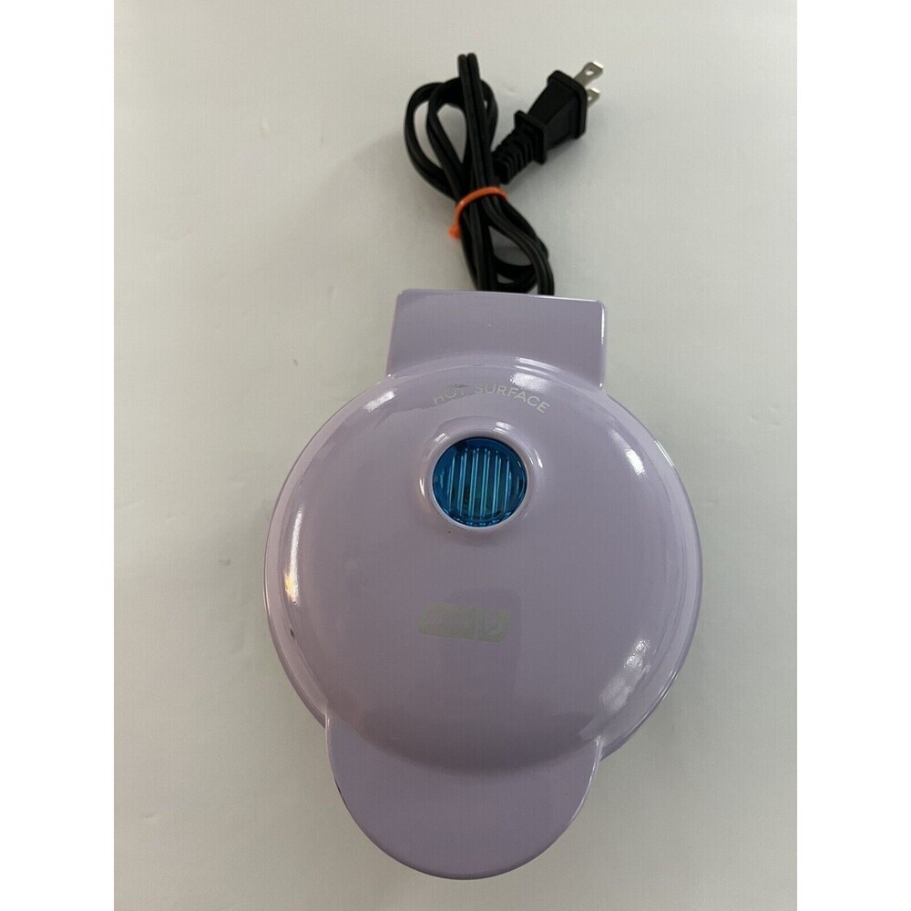 Dash Mini Waffle Maker - 4ā Waffle Mold, Nonstick Waffle Iron Purple